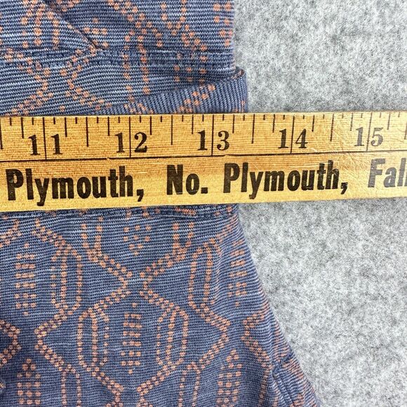 Toad & Co Cue Wrap Cafe Dress Womens S Geometric Organic Blend Travel Stretch* - Picture 11 of 16